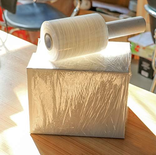 BOMEI PACK 1 Pack Industrial Mini Clear Stretch Wrap - Image 5