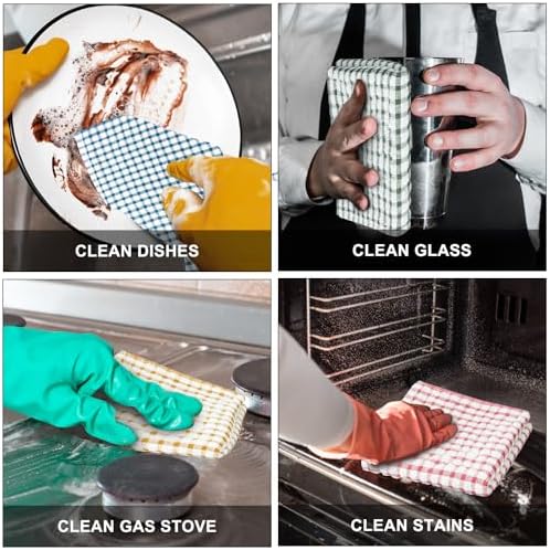 Nialnant 8 Pcs Kitchen Dish Rags, 100% Cotton Kitchen Towels - Image 5