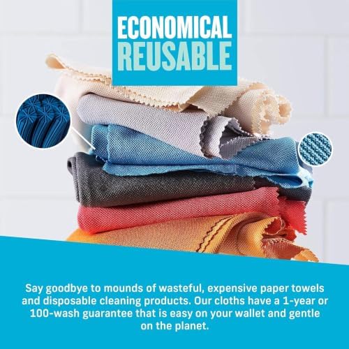 E-Cloth Glass & Polishing Cloths, Premium Microfiber Glass Cleaner, Glass and - Image 5