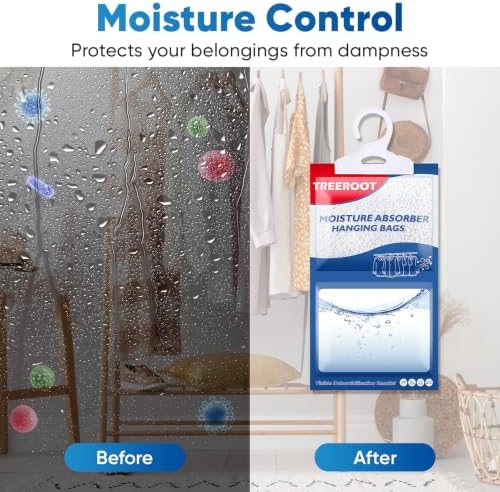 32 Moisture Absorbers for Closet, 6.5oz Humidity Absorber, Dehumidifier Bags - Image 2