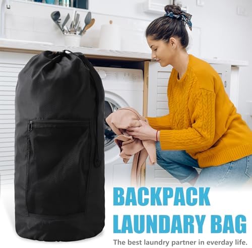 Laundry Bag Backpack, Olosar 2PCS Extra Large Travel Laundry Bag - Image 3