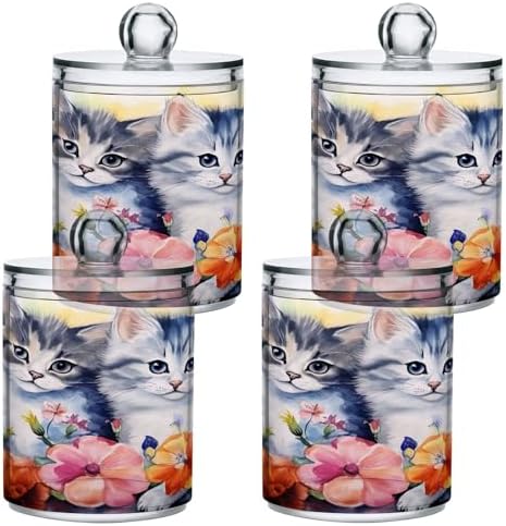 4 Pack Qtip Holder Dispenser by Unknown