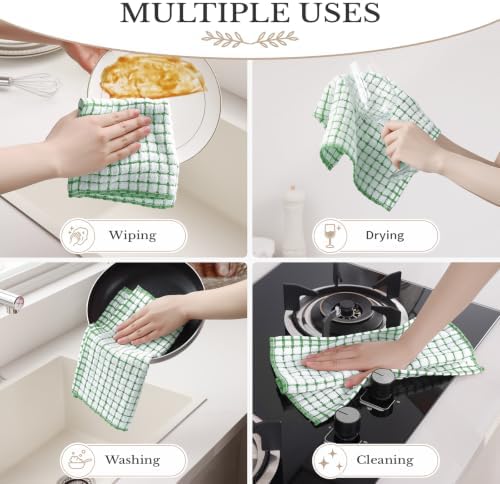 Homaxy 8 Pack Terry Kitchen Dish Cloths - Image 5
