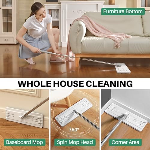 JOYMOOP Flat Mop System, Microfiber Mop - Image 6