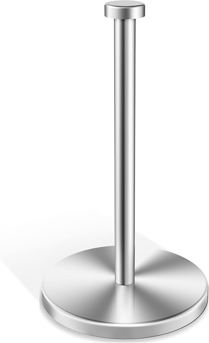 VEHHE Paper Towel Holder Countertop, 4 Non-Slip Suction Cups, Weighted Base - Image 2