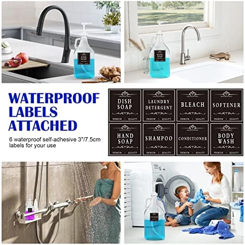 6 Packs Gallon Pump Dispenser, Leak Proof Dispenser - Image 5