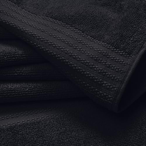 GLAMBURG Ultra Soft 6-Piece Hand Towel Set 16x28-100% Ringspun Cotton - Image 2