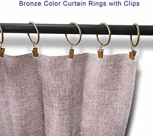 LLPJS 20 Pack Metal Curtain Rings - Image 6