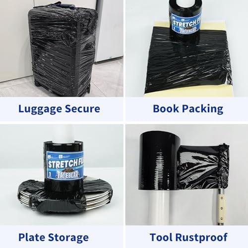 TAPEBEAR Black Stretch Wrap Film - Image 6