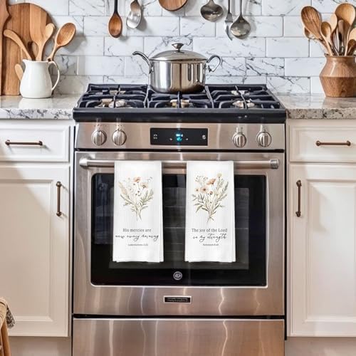 Floral Christian Kitchen Towels Set - Image 4