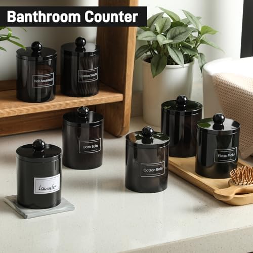 2 Pack Acrylic Qtip Holder Dispenser - Image 4