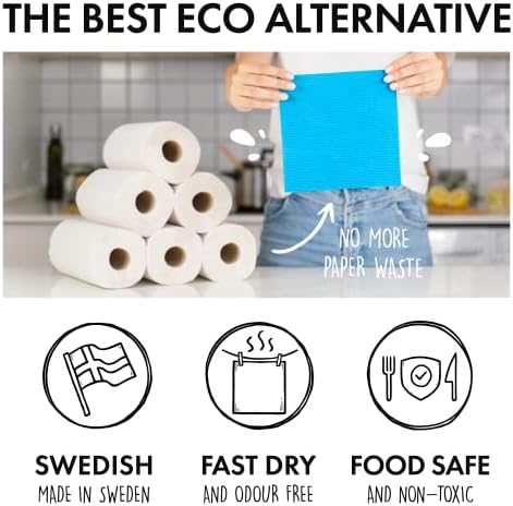 SUPERSCANDI 10 Pack Swedish Dishcloths - Image 6