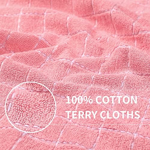 Homaxy 100% Cotton Terry Kitchen Towels, 24 Pack - Image 2