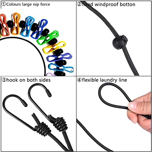 1 Pack Portable Clothesline - Image 3
