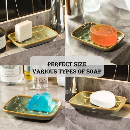 Miamolo Soap Dish for Shower & Bathroom, Floating Point Save Soap Loss - Image 3
