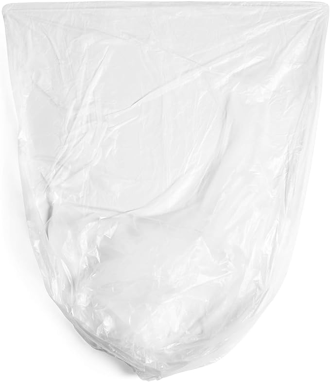 Aluf Plastics 55-60 Gallon Clear Trash Bags - Image 4