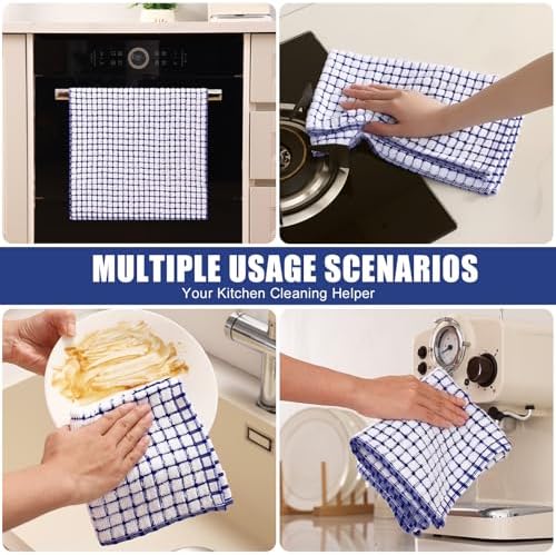 Mordimy Premium Cotton Kitchen Towels 16"x 25", 6 Pack - Image 5