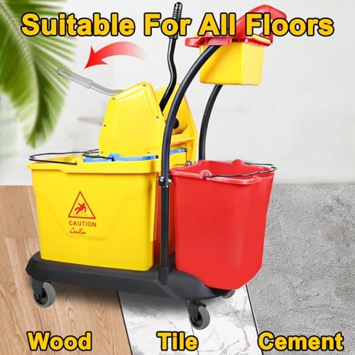 AAGUT Mop Bucket Casters Replacement 3" Set of 16, Non-Marking - Image 3