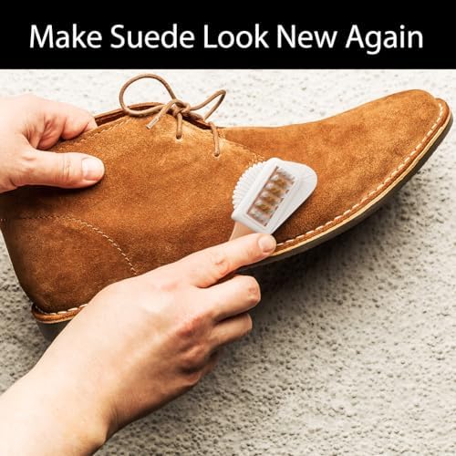 Suede Brush with Wood Handle – Nubuck Cleaner & Suede Shoe Brush - Image 5