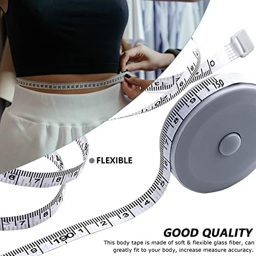 60IN Retractable Tape Measure*6+Soft Measuring Tape - Image 6