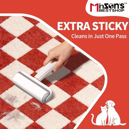Minson’s BestShop Extra Sticky Lint Roller Refills, 6.3” Extra Wide - Image 2