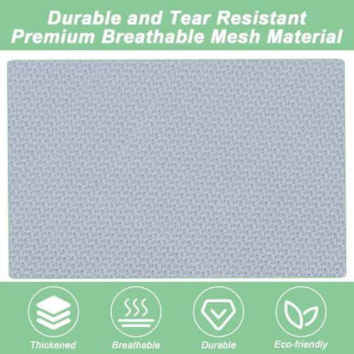2 Pack Mesh Travel Laundry Bag 24" x 36"Extra Large Dirty Clothes Organizer - Image 3