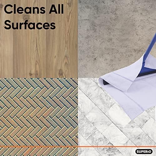 Superio Squeegee Mopping Towel Floor Cloth White Cloth - Image 5
