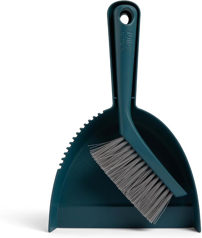 Full Circle Clean Ocean Mini Dustpan and Brush Set, Office Desktop by Unknown