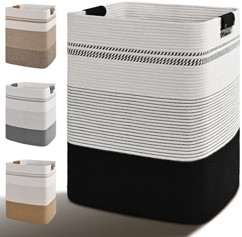 Laundry Hamper, 85L Tall Laundry Basket by Degeyoyo