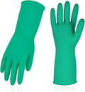 Vgo... Latex Reusable Household Gloves, Cleaning Gloves, Long Cuff | 10 pairs by Vgo