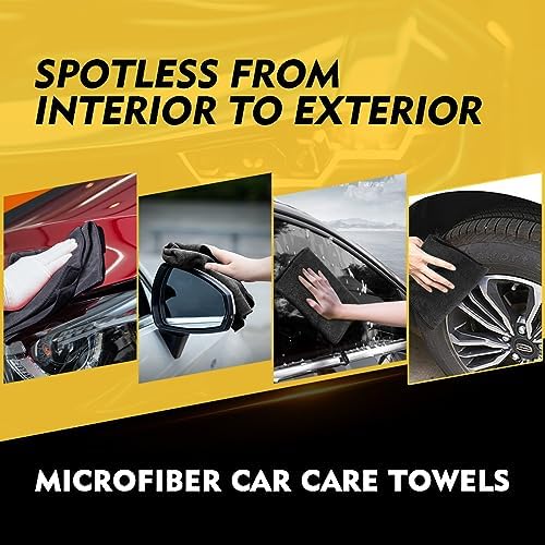 HOMEXCEL 800 Packs Microfiber Cleaning Cloth, 11.5 x 11.5 inch Microfiber Towels - Image 5