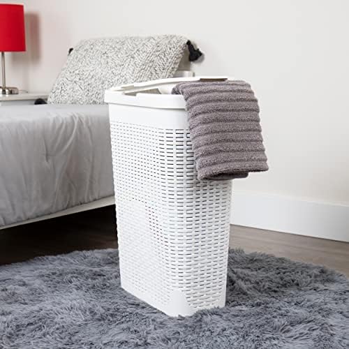 Mind Reader Slim Laundry Hamper - Image 2