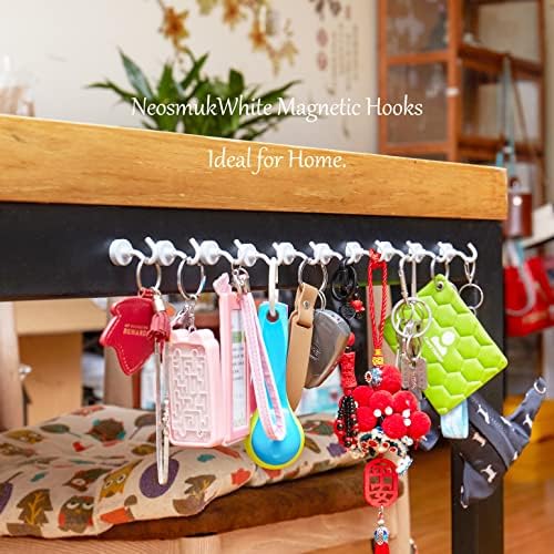 Neosmuk Magnetic Hooks for Cruise Cabins, 30lb Heavy Duty, 4 Pack - Image 4