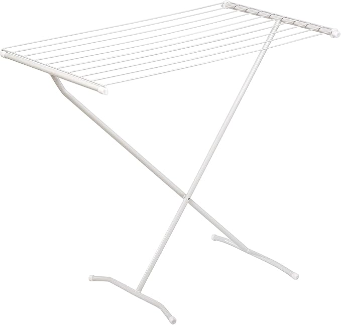 Honey-Can-Do Collapsible Clothes Drying Rack – Sturdy Metal X-Frame, by Honey-Can-Do
