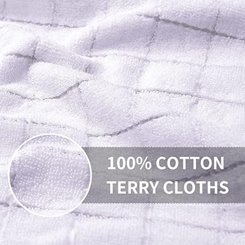 Homaxy 100% Cotton Terry Kitchen Towels, 7 Pack - Image 2