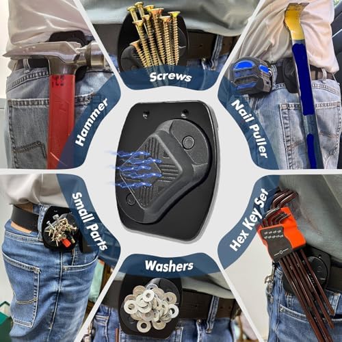 Magnetic Tool Holder, Full Metal Strong Magnetic Belt Clip Holster - Image 2
