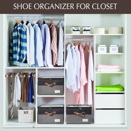 1 Pack Shoe Organizer for Closet - Image 5