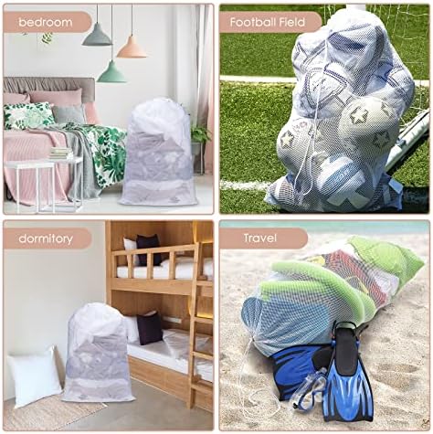 Meowoo 4Pcs Large Mesh Laundry Bag - Image 5