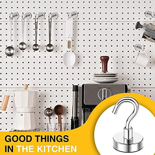 DIYMAG Magnetic Hooks, Strong Magents 75 Pack 30lbs - Image 6
