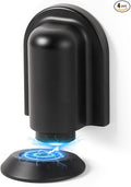 4 Pack Black Door Stopper Magnetic Door Cathc Matte Black Floor Mounted Door by SORWDUERM