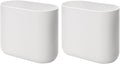iDesign Small Slim Plastic Bathroom Trash Can by iDesign