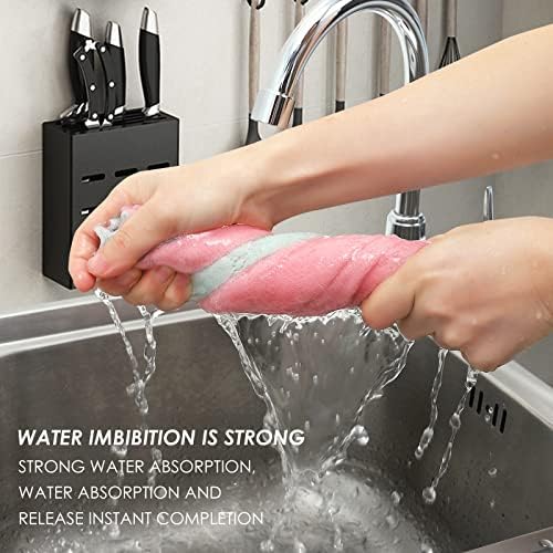 Rachan 22 Pack Kitchen Dish Cloths, Reusable Dish Towels, Nonstick Oil Washable - Image 5