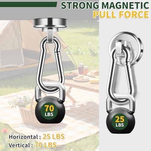 Grtard 4 Pack Magnetic Hooks - Image 5