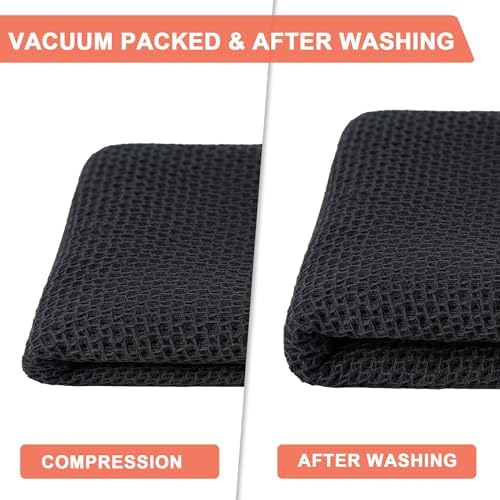 BOOMIBOO 6-Pack Dish Towels, 100% Cotton Waffle Weave, 13x28 in - Image 7