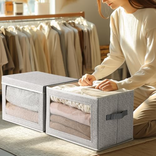 Homsorout Storage Box with Lids - Image 5