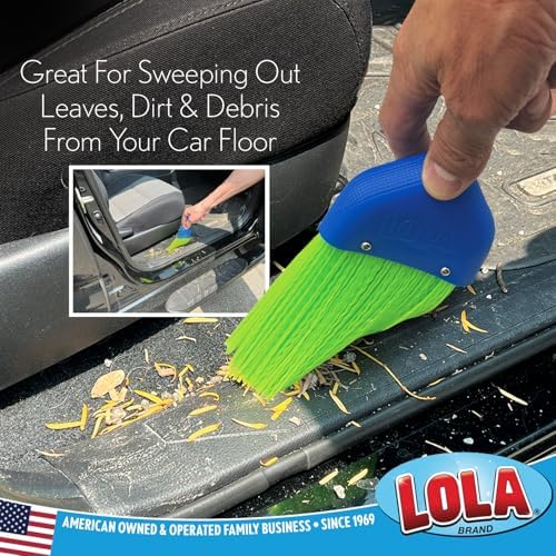 LOLA Whisk Broom, Hand Brush, 4 Pack Durable Bristles, Whisks Away Dirt & Debris - Image 3