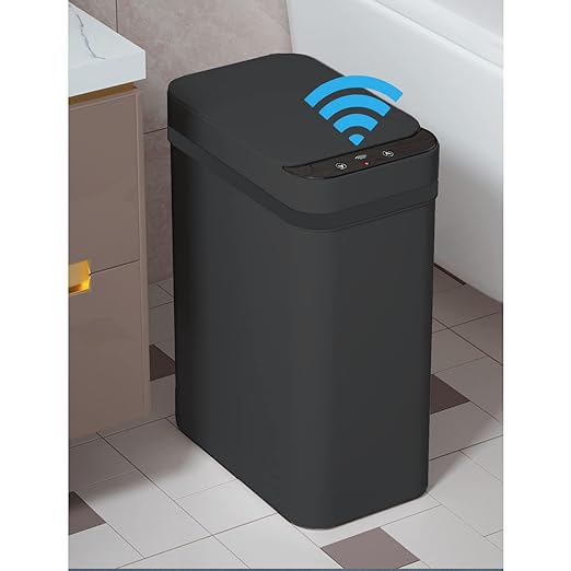 Touchless Bathroom Trash Can by Yatmung