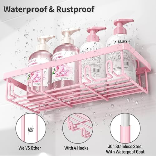 Liuoud 5 Pack Shower Caddy for Inside Shower - Image 4