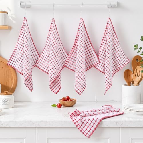 Homaxy 8 Pack Terry Kitchen Dish Cloths - Image 6