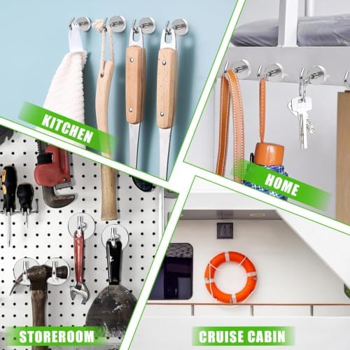 MIKEDE Magnetic Hooks 170Lbs Heavy Duty Magnets - Image 3